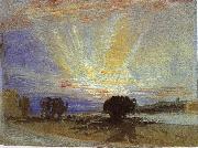 Joseph Mallord William Turner, Sunset